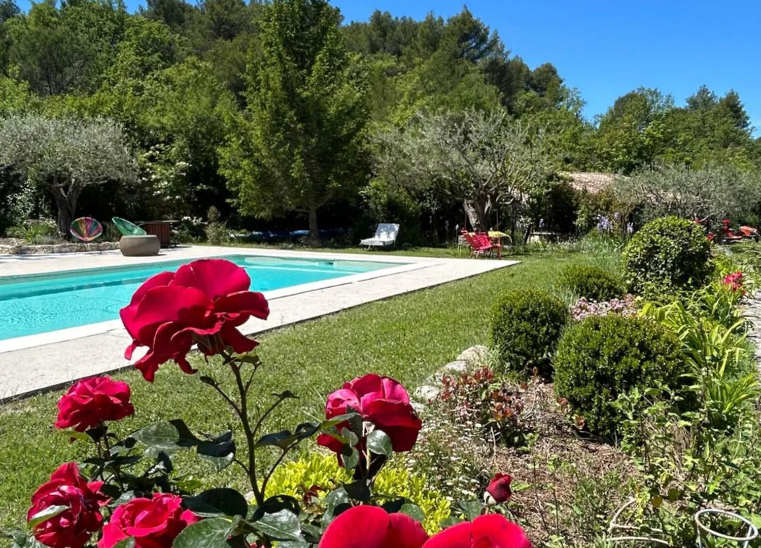 Au Clair Ventoux B & B - Spa Saint Didier  Saint Didier (Vaucluse)
