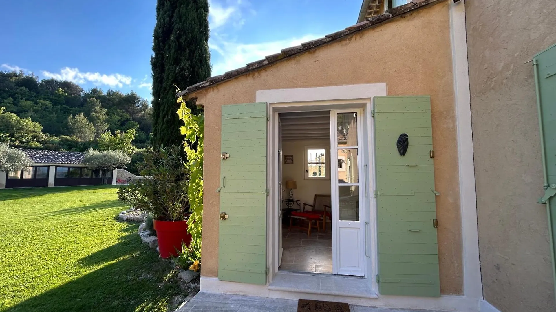 Couette-café Au Clair Ventoux B & B - Spa Saint Didier